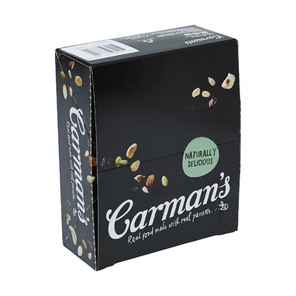Carman's Protein Bar Dark Chocolate and Cranberry 40g 12 Pack